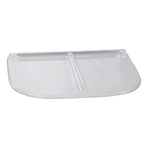 42 in. W x 25 in. D x 2-1/2 in. H Premium Heavy-Arched Flat Window Well Cover