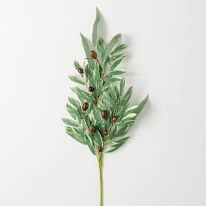 32" Artificial Olive Leaf Spray