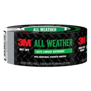 WOD DTC10 Advanced Strength Industrial Grade Silver (Gray) Duct Tape, 1/2  inch x 60 yds. Waterproof, UV Resistant For Crafts & Home Improvement