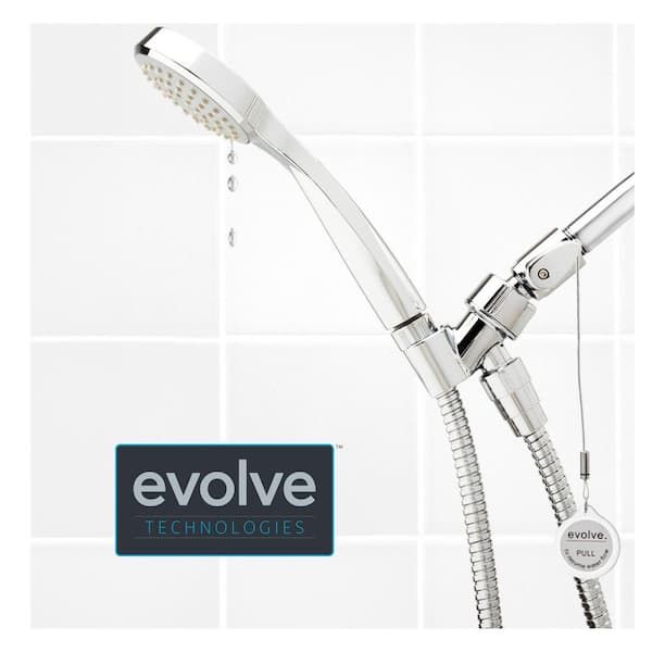 エクスセレンテ Ducha especial シャワーヘッド Evolve Technologies ShowerStart TSV 1-Spray with Hot Water Saving