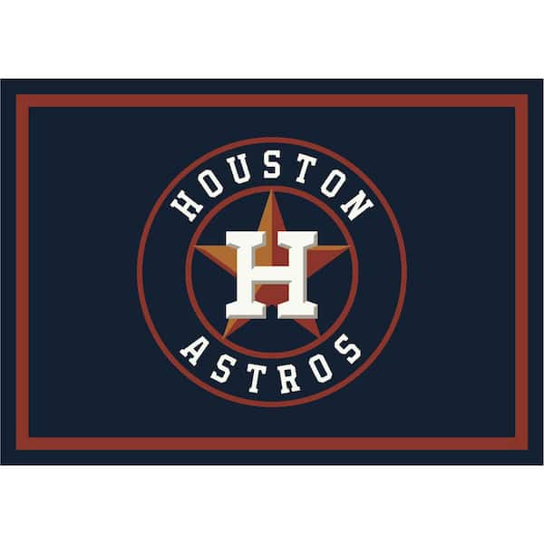 IMPERIAL Houston Astros Spirit 6 ft. by 8 ft. Area Rug