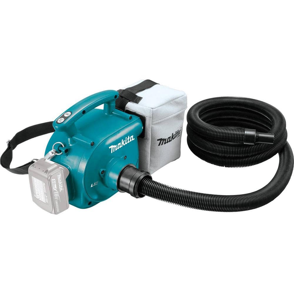 Makita XCV02Z 18V LXT Lithium-Ion Cordless 3/4 Gallon Portable Dry Dust Extractor/Blower (Tool Only)