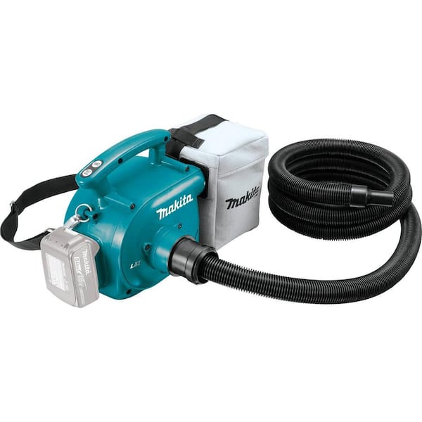 Makita 18V LXT Lithium-Ion Cordless 3/4 Gal. Portable Dry Dust Extractor/Blower (Tool-Only)