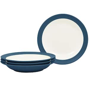 Colorwave 27 fl.oz Blue Stoneware Pasta Bowl 10-1/2 in. (Set of 4)