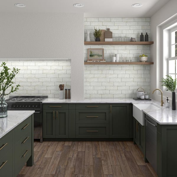 Kenwood Smoke 6 in. x 36 in. Glazed Porcelain Floor and Wall Tile (626.4 sq. ft. /pallet)