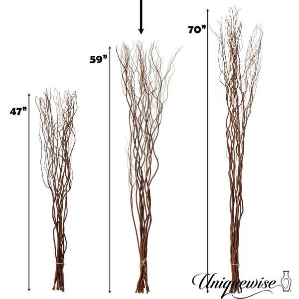 Prairie Willow Branches, 120 Stems, 4-5' (WILL SHIP AFTER FEBRUARY 5th)
