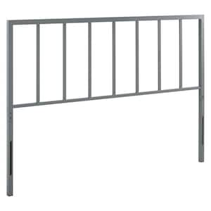 Tatum Gray Full Metal Headboard