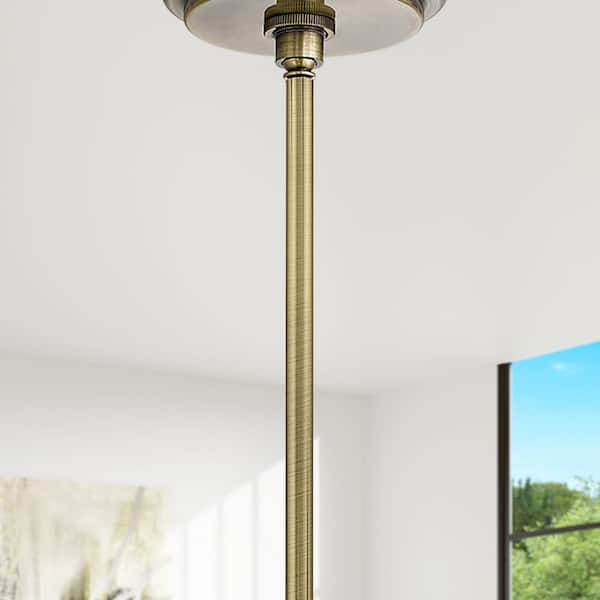 Accessories 12 in. Antique Brass Rod Extension Stem