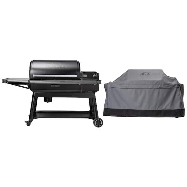 Traeger Ironwood XL Wi-Fi Pellet Grill and Smoker in Black with Cover