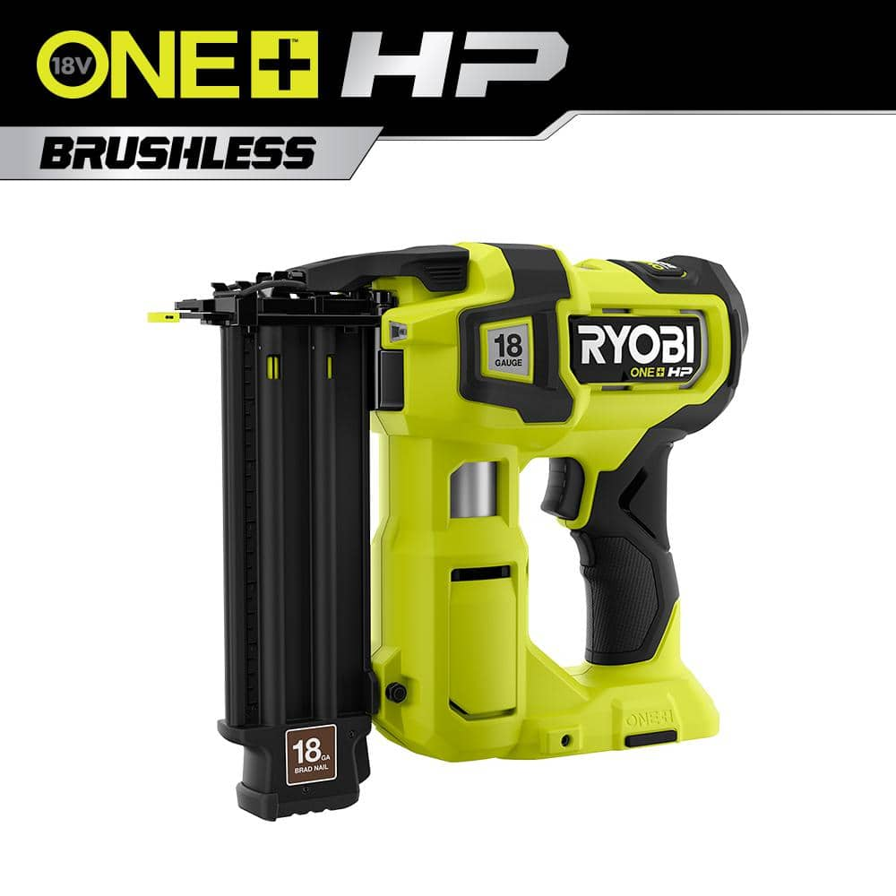 Ryobi cordless nail gun for sale sale