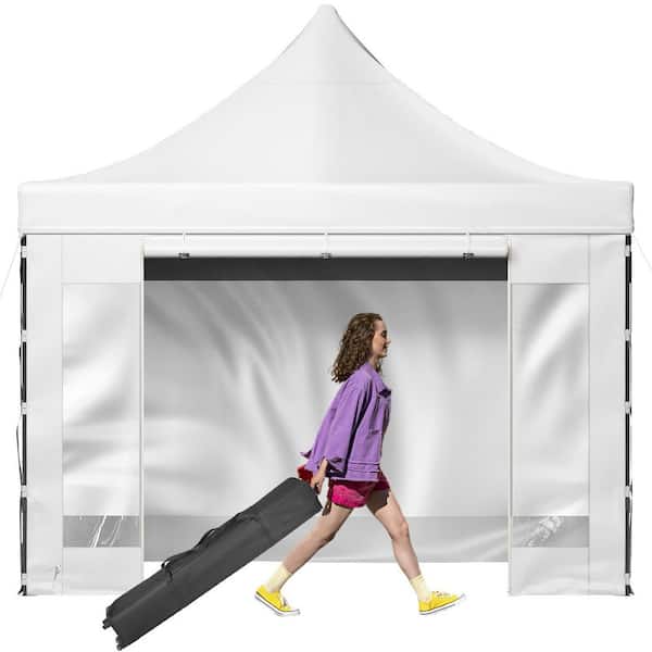VEVOR 10 ft. x 10 ft. Pop Up Canopy Tent Outdoor Patio