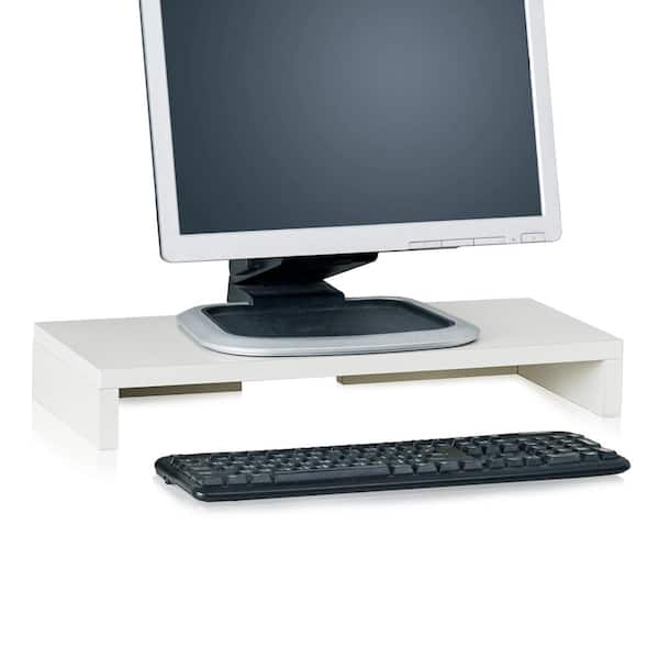 Way Basics zBoard Eco Computer Monitor Stand in White