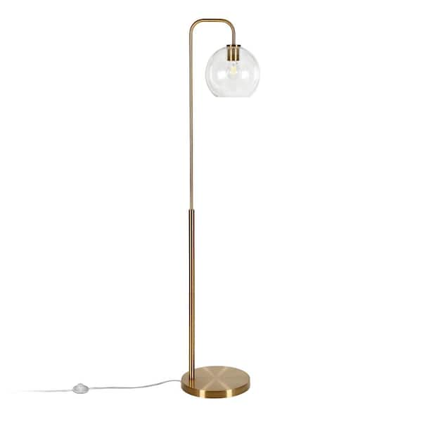 Harrison arc deals black floor lamp