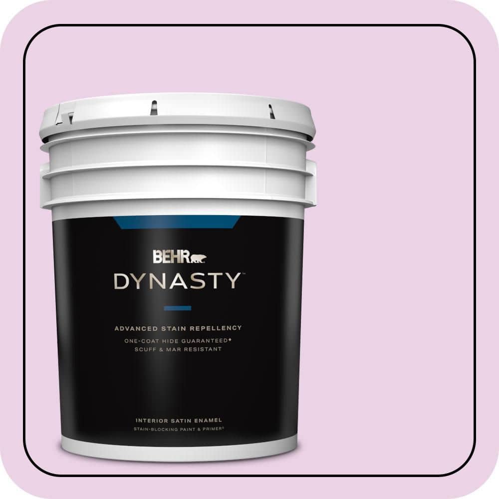 5 gal. #670A-2 Champagne Elegance Satin Enamel Interior Stain-Blocking Paint and Primer price history on PriceWatchPro