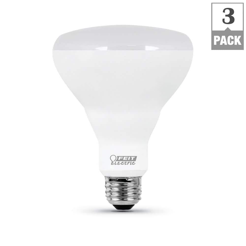 White Frosted Dimmable LED Flood Light Bulb
