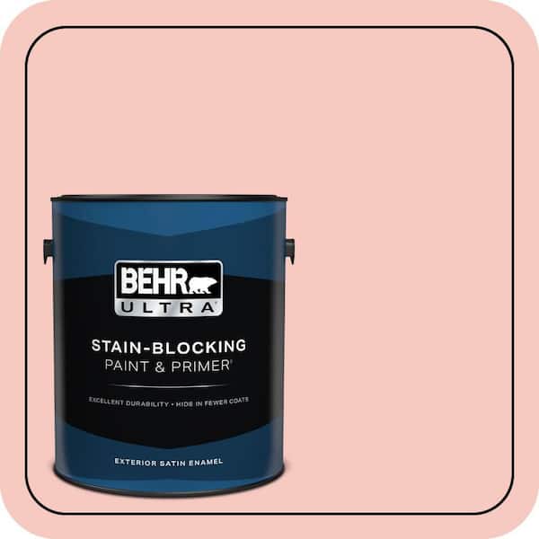 BEHR ULTRA 1 gal. #180C-2 Sandblast Satin Enamel Exterior Paint & Primer