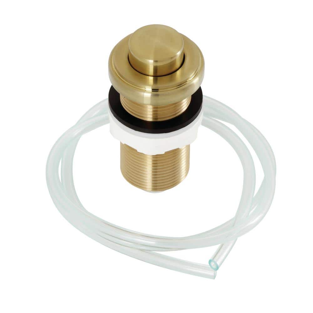 Kingston Brass Trimscape Disposal Air Switch in Brushed Brass HKA217
