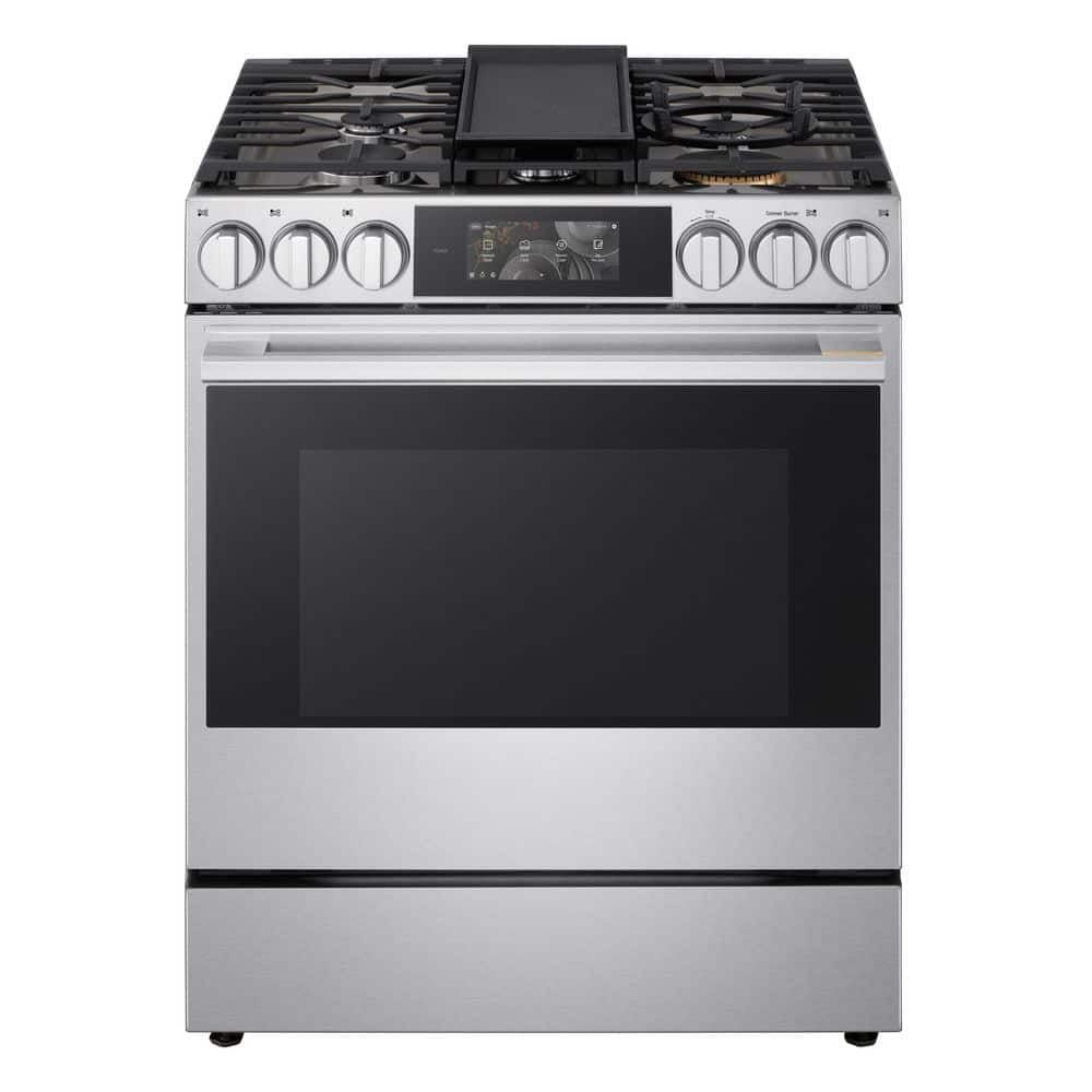 SIGNATURE 6.3 cu. ft. Single Oven Gas Slide-in Range with Dynamic Probake Convection in PrintProof Stainless Steel price history on PriceWatchPro