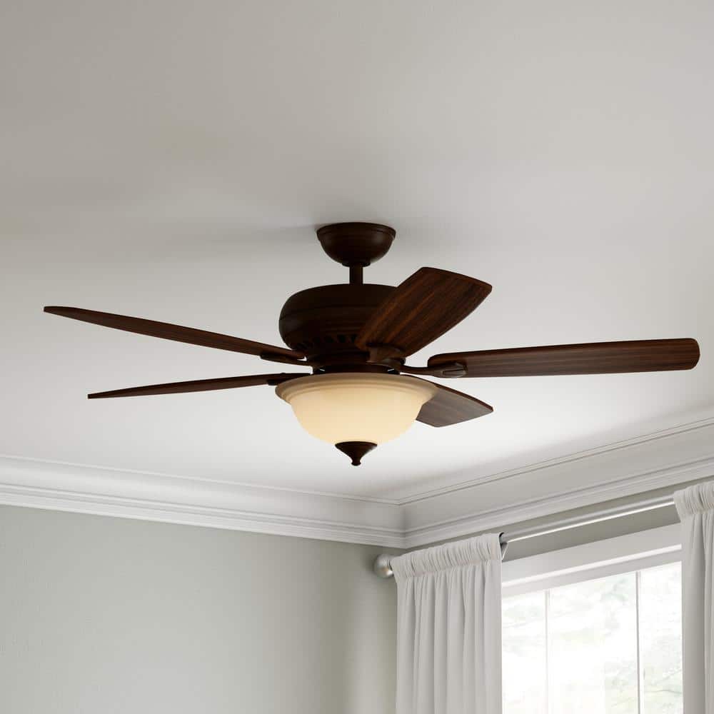 Hampton Bay Southwind 52 in. Indoor LED Venetian Bronze Ceiling