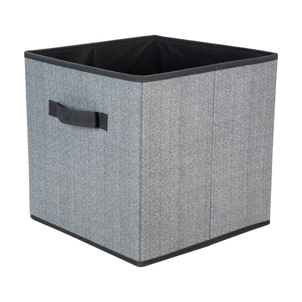 11.81 in. H x 11.81 in. W x 11.81 in. D Gray Fabric Cube Storage Bin price history on PriceWatchPro