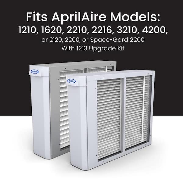AprilAire 213CBN 20 in. x 25 in. x 4 in. MERV 13 FPR 12 Carbon Pleated Filter For Models 1210 1620 2210 2216 3210 4200 1 Pack 213CBN