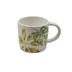 Island Medley 16 oz. Multicolor Ceramic Coffee Mug (Set of 4)