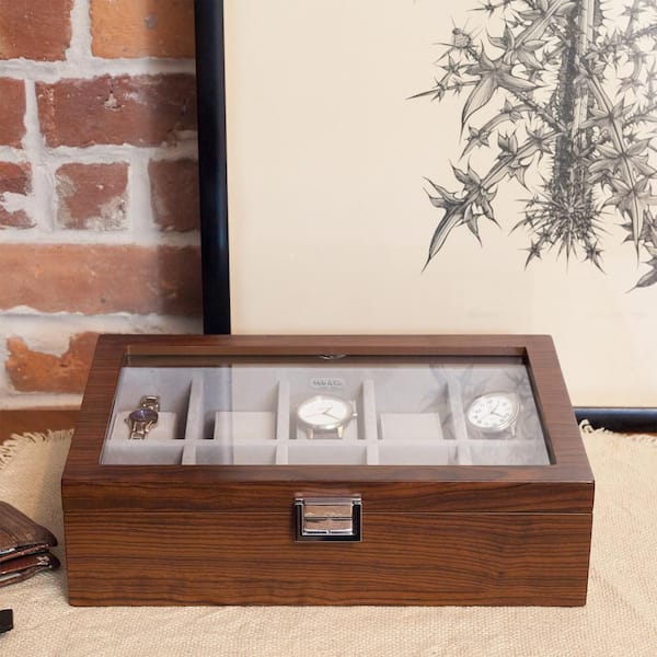 Mele And Co Austin Watch Box, Color: Brown - JCPenney