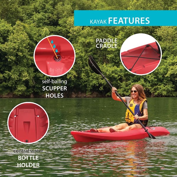 Lifetime Hydros 85 Sit-On-Top Kayak (Paddle Included) 90936 - The