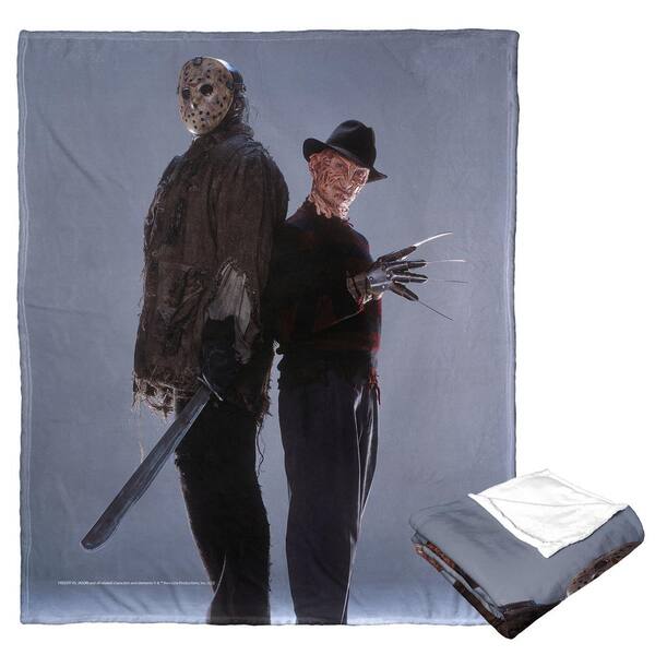 THE NORTHWEST GROUP Freddy Vs Jason Silk Touch MultiColored Throw
