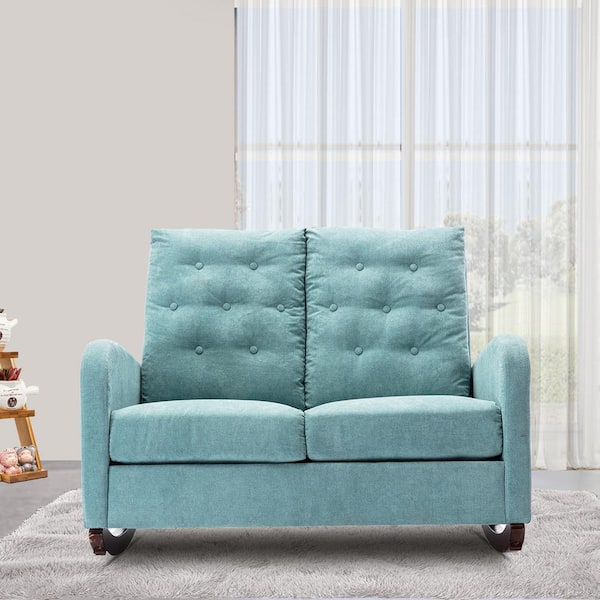 Seafuloy Green Upholstery Rocking Chair