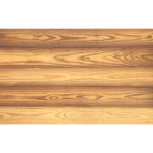 Easy Planking Thermo-Treated 1/4 in. x 5 in. x 4 ft. Gold Warp Resistant Barn Wood Wall Planks (10 sq. ft. per 6 Pack)