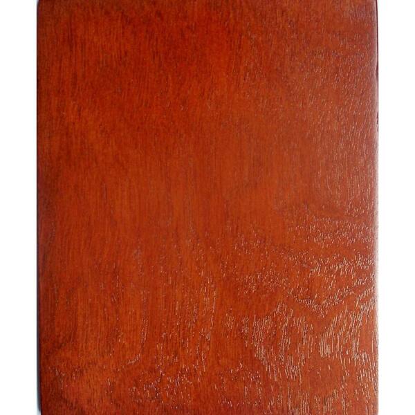 Home Decorators Collection Naples 4 in. x 4 in. Wood Sample in Warm Cinnamon
