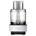 Custom 14-Cup 2-Speed Brushed Stainless Steel Food Processor with Pulse Control