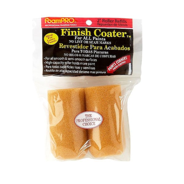 FoamPRO 2 in. x 5/8 in. Edge and Trimmer Foam Roller Cover (2-Pack)