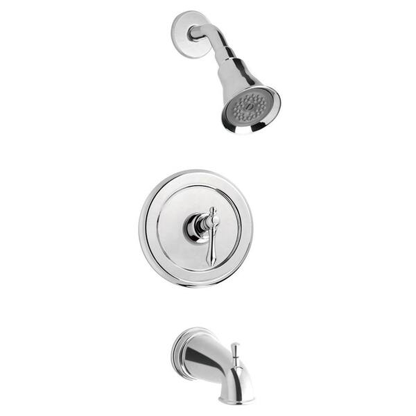 Fontaine Bellver Single-Handle 1-Spray Tub and Shower Faucet in Chrome (Valve Included)