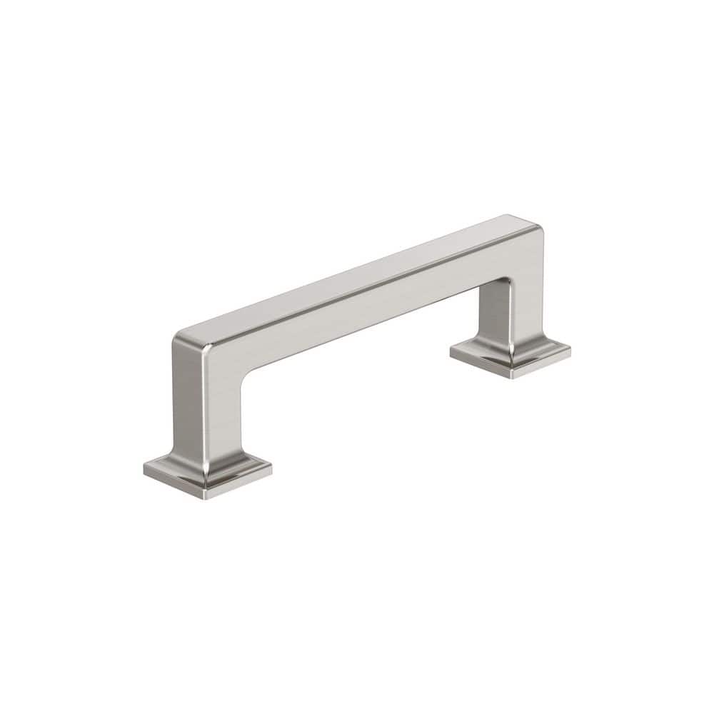 Lintel 3-3/4 in. (96 mm) Center-to-Center Satin Nickel Bar Cabinet Pull price history on PriceWatchPro