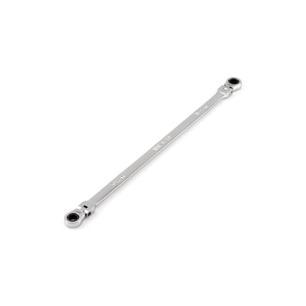 TEKTON 9/32 in. x 11/32 in. Long Flex 12-Point Ratcheting Box End Wrench