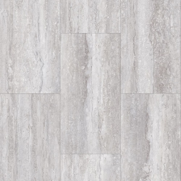 Latina Ivory 12 MIL x 12 in. W Waterproof Click Lock Vinyl Tile Flooring (19.62 sq. sf/case)