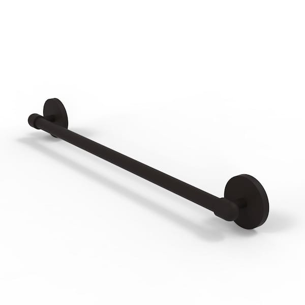 Allied Brass Tango Collection 24 in. Wall Mounted Single Towel Bar in Oil Rubbed Bronze