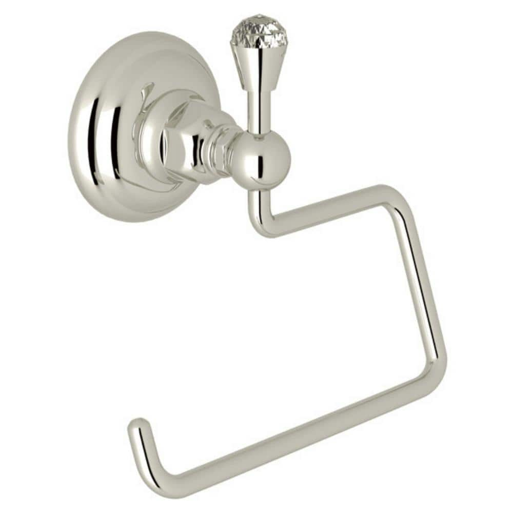 UPC 824438130135 product image for Wall Mounted Toilet Paper Holder in Polished Nickel | upcitemdb.com