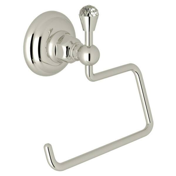 ROHL Wall Mounted Toilet Paper Holder in Polished Nickel