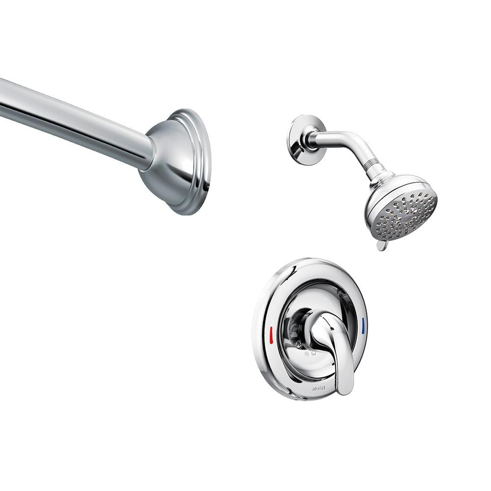 Brand New MOEN Adler 82604 Shower Only Faucet Chrome NO VALVE Trim Kit Only 