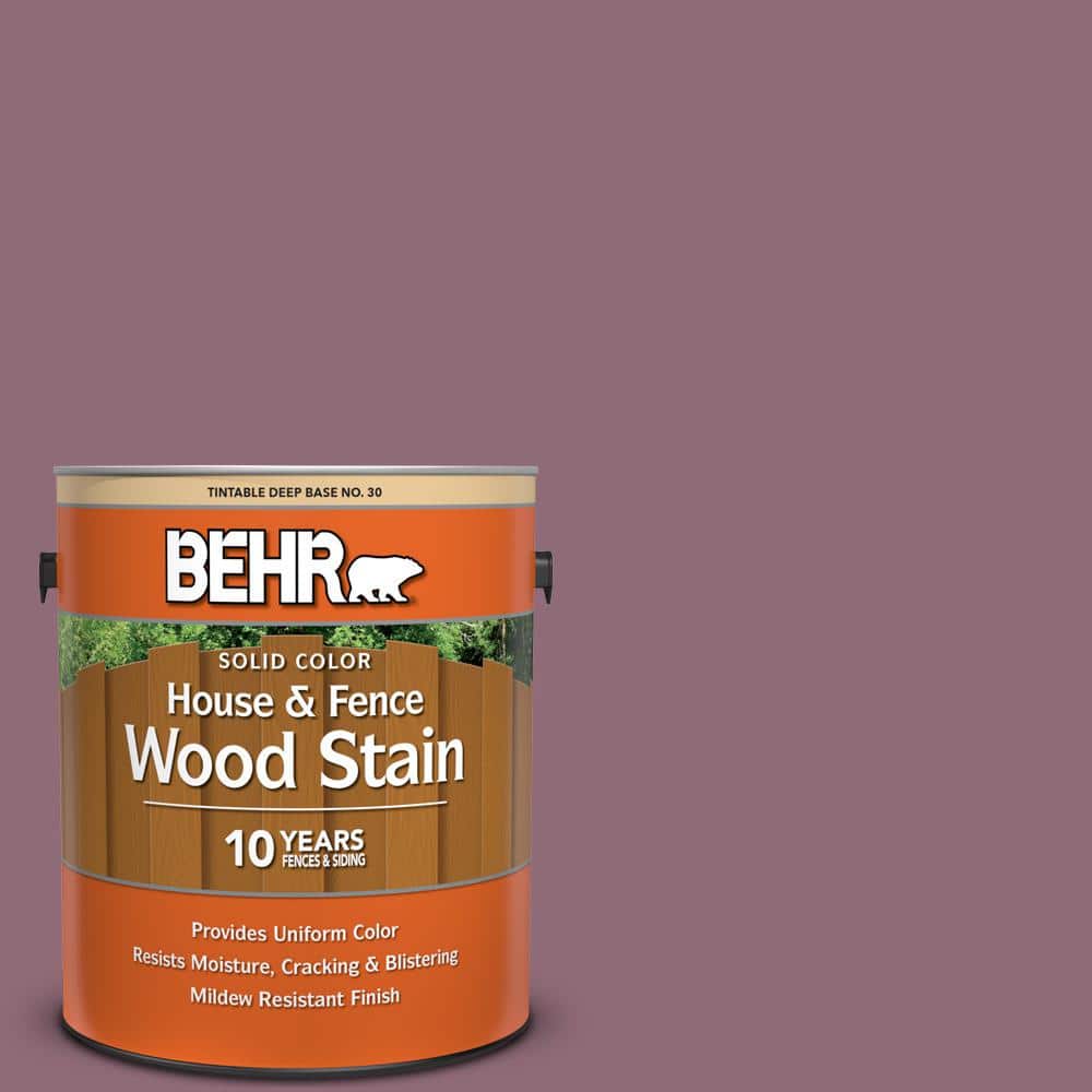 1 gal. #S120-6 Full Glass Solid Color House and Fence Exterior Wood Stain