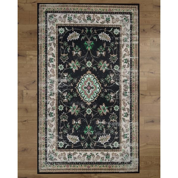 Area Rug With Nonslip Backing Qi003757, What Is A Persian Style Rug