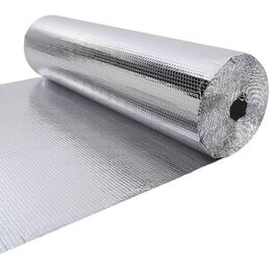 IES Radiant Barrier 500sqft Reflective Foam Core Insulation Roll - 48in X 125ft X 1.5mm