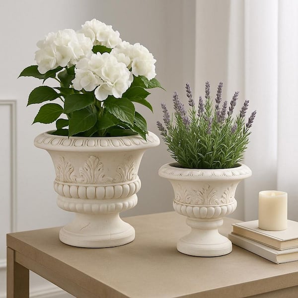 OGETFUUR Rainbow Pearl Glaze Ceramic Indoor Planter with Drainage
