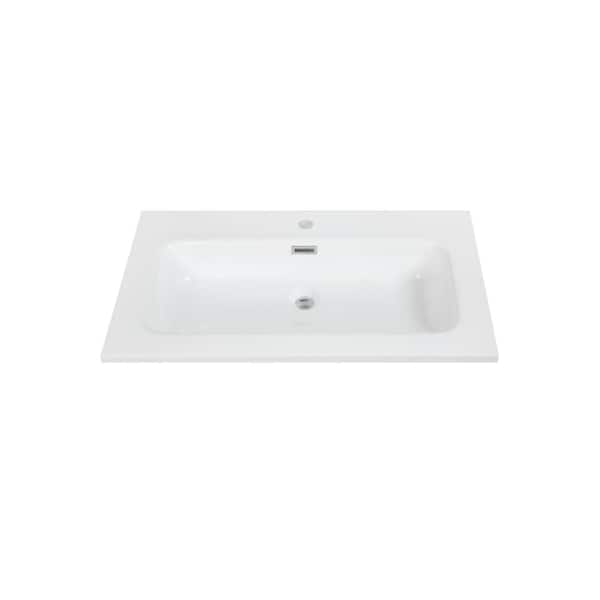 Streamline 31.5 in. Solid Surface Resin K-1801-32 Vanity Top
