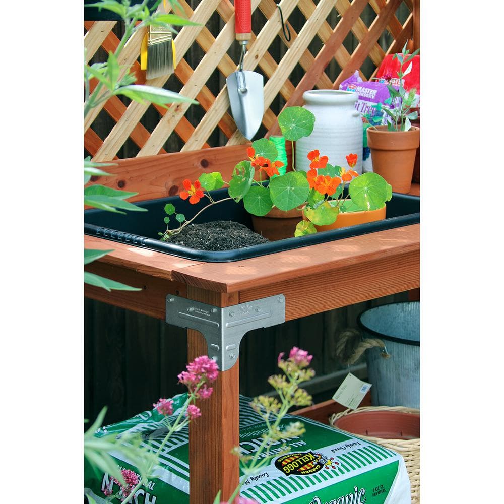 Simpson Galvanized Steel Workbench and Shelving Hardware Kit