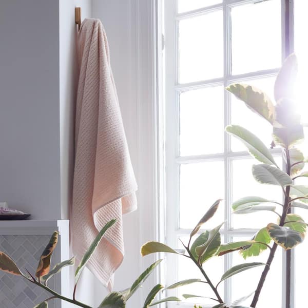  Great Bay Home 100% Cotton Blush Hand Towels, 6 Soft Bathroom  Hand Towels, Highly Absorbent, Quick Dry Bath Towels