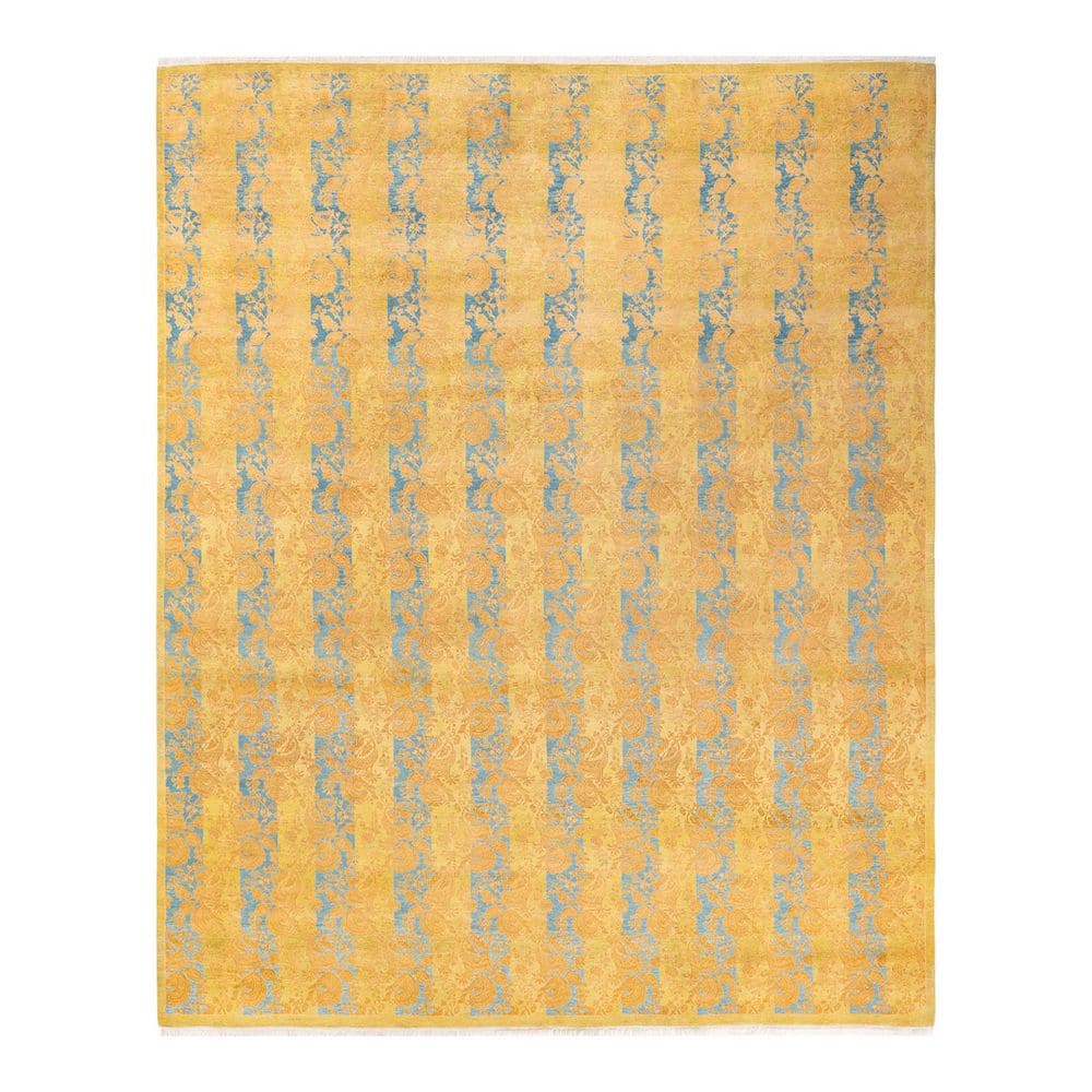 Mogul 8 ft. x 10 ft. Green Oriental Wool Indoor Area Rug price history on PriceWatchPro